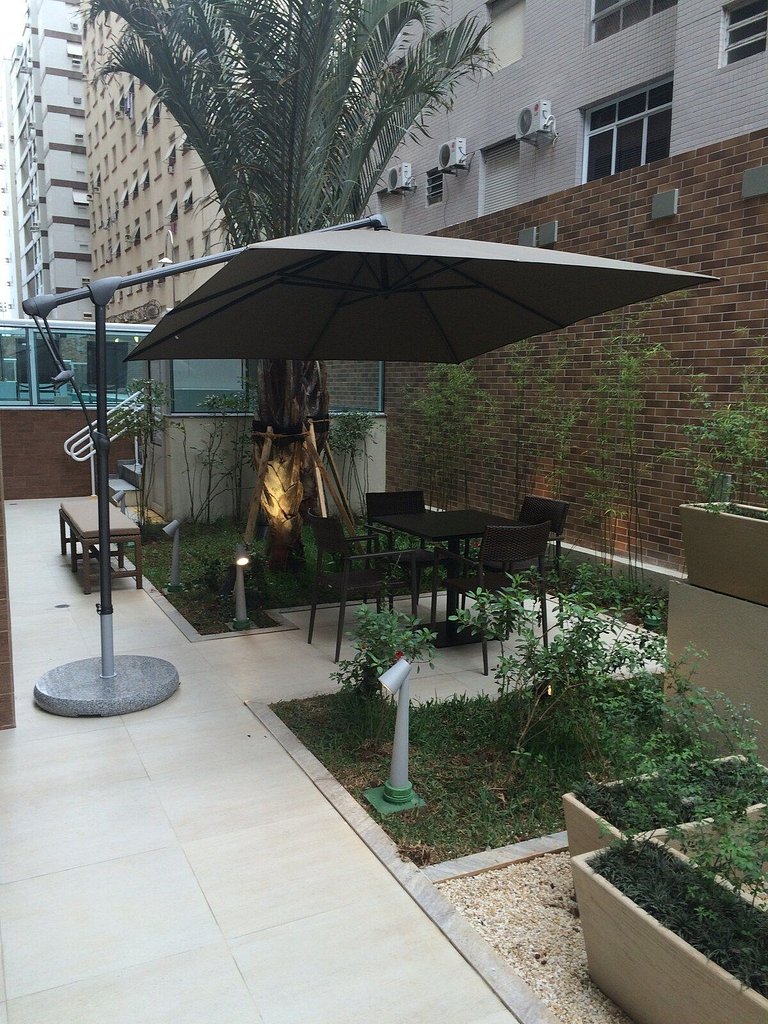 Estanconfor Santos com Vista Mar AC garagem sacada fechada