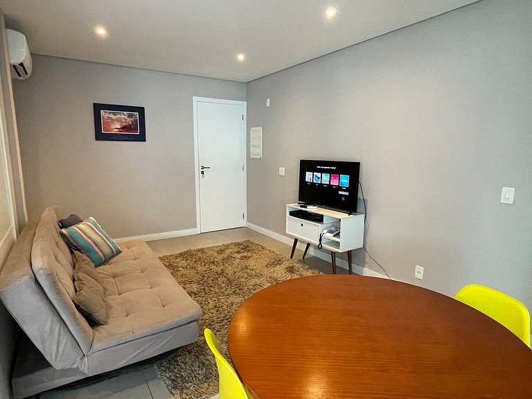 Residencial Estanconfor com Vista Mar AC e garagem