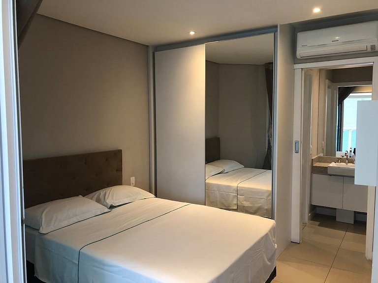 Residencial Estanconfor com Vista Mar AC e garagem