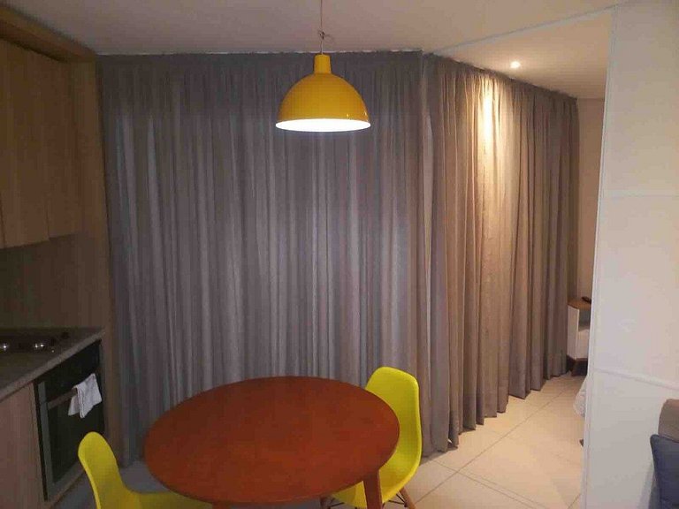 Residencial Estanconfor com Vista Mar AC e garagem