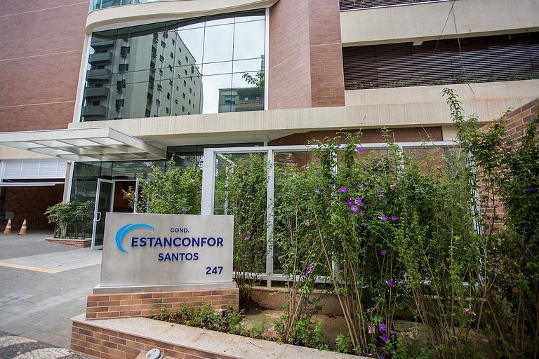 Residencial Estanconfor com Vista Mar AC e garagem