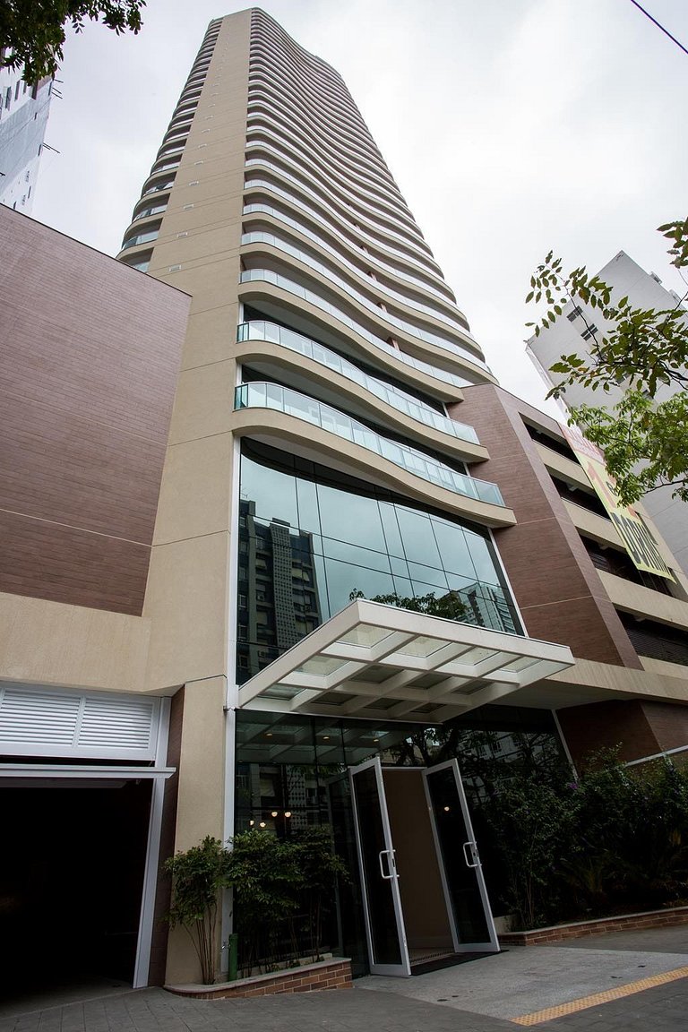Residencial Estanconfor com Vista Mar AC e garagem