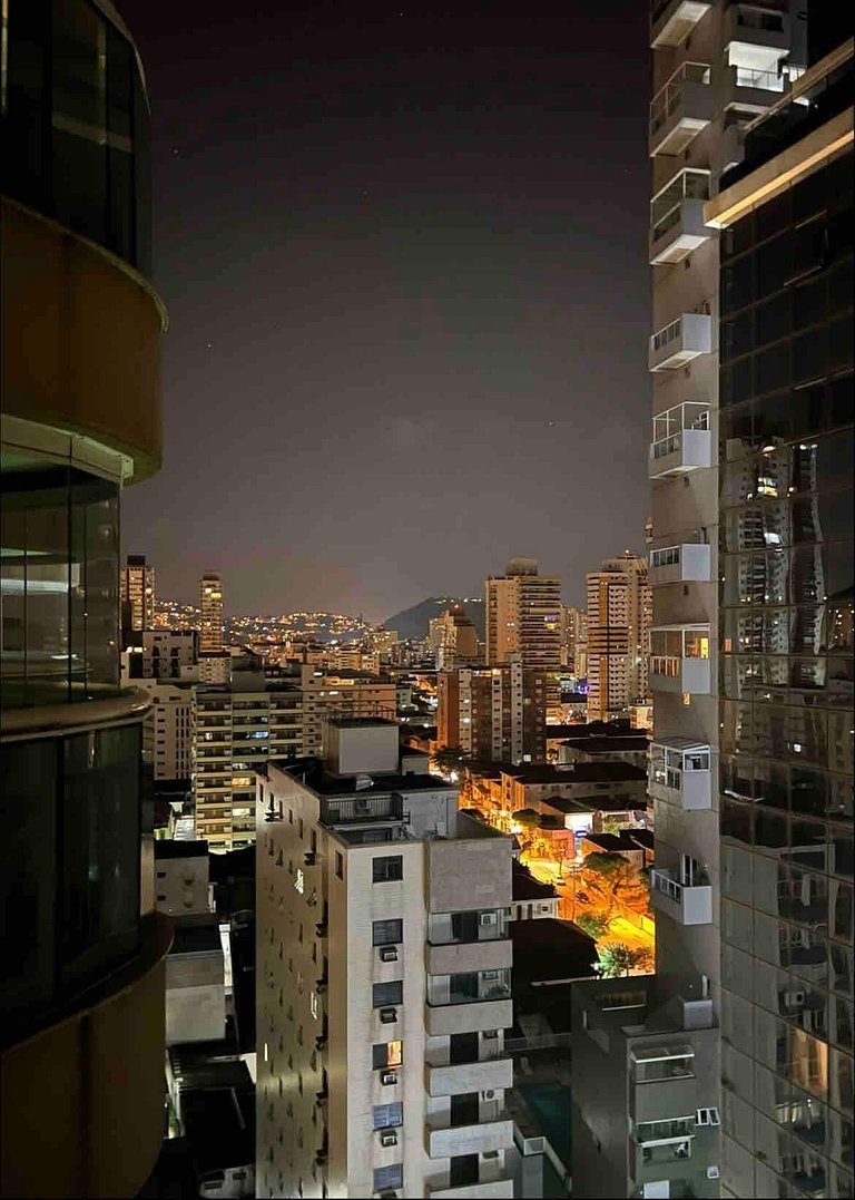 Estanconfor Santos Vista Mar 4 AC Garagem sacada fechada