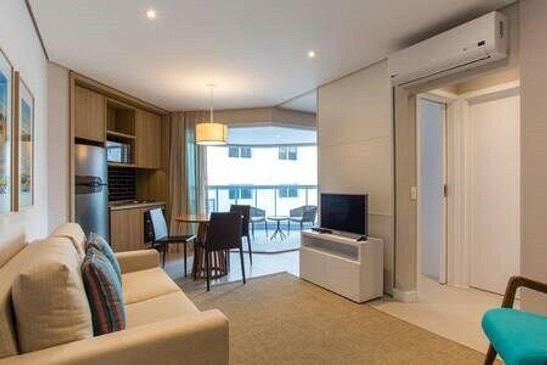 2 quartos- Unique Ex-Estanconfor veja o mar do ap 1408