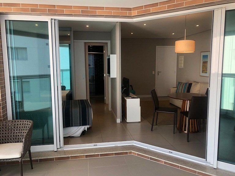 2 quartos- Unique Ex-Estanconfor veja o mar do ap 1408