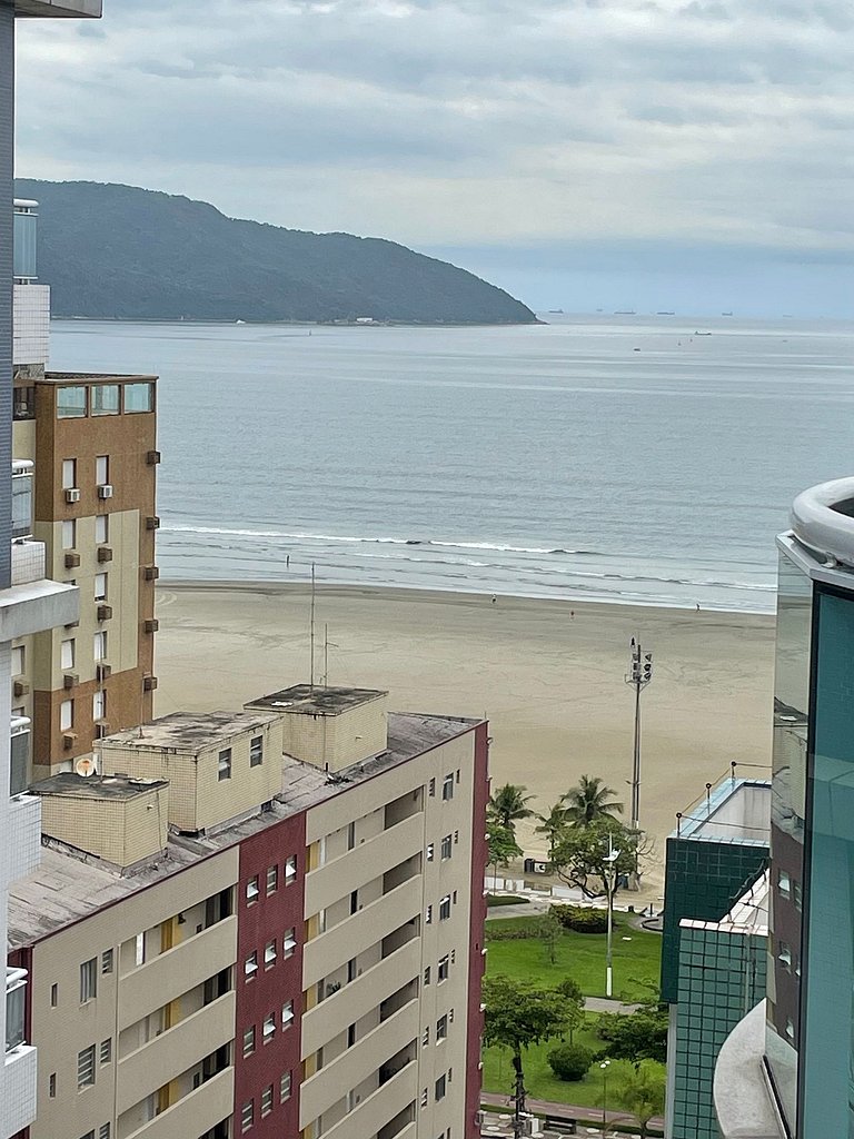 Estanconfor Santos com Vista Mar 7 AC Garagem alto 17º andar