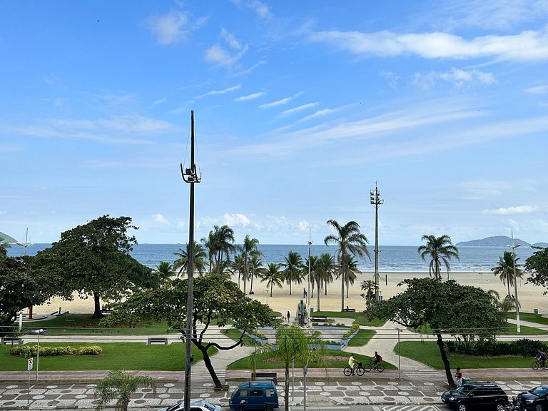 Frente Mar! 3 quartos e 2 vagas