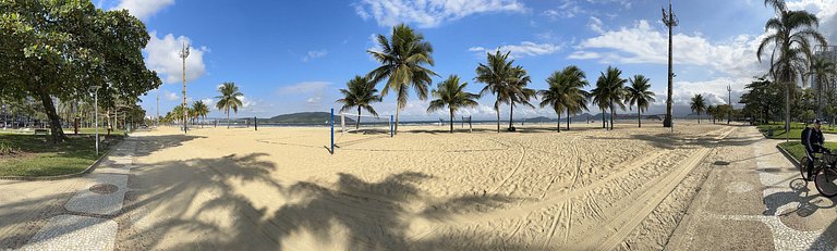 Frente Mar! 3 quartos e 2 vagas