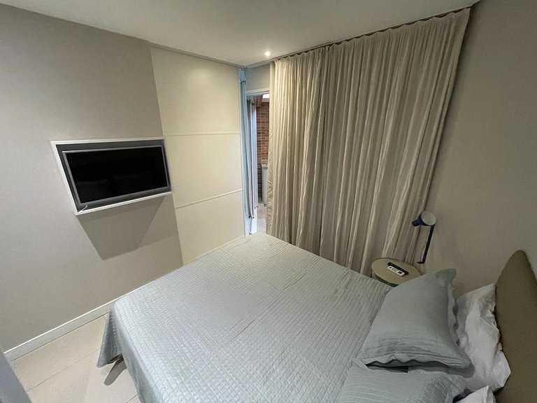 Residencial Estanconfor com Vista Mar 3 AC Garagem