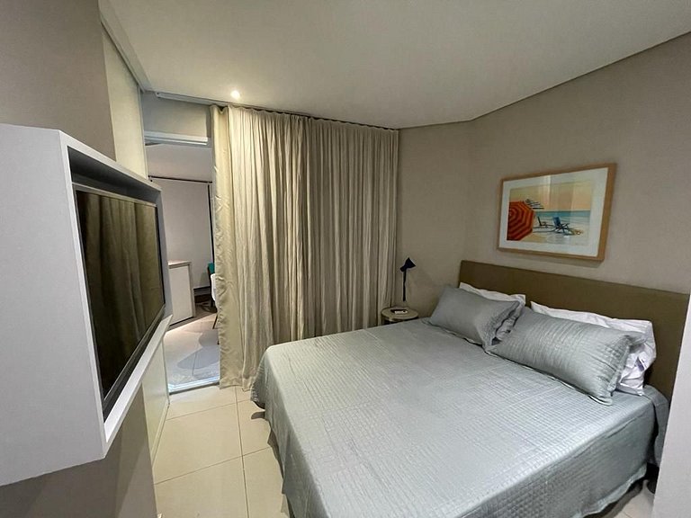 Residencial Estanconfor com Vista Mar 3 AC Garagem