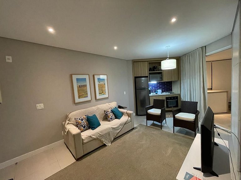 Residencial Estanconfor com Vista Mar 3 AC Garagem