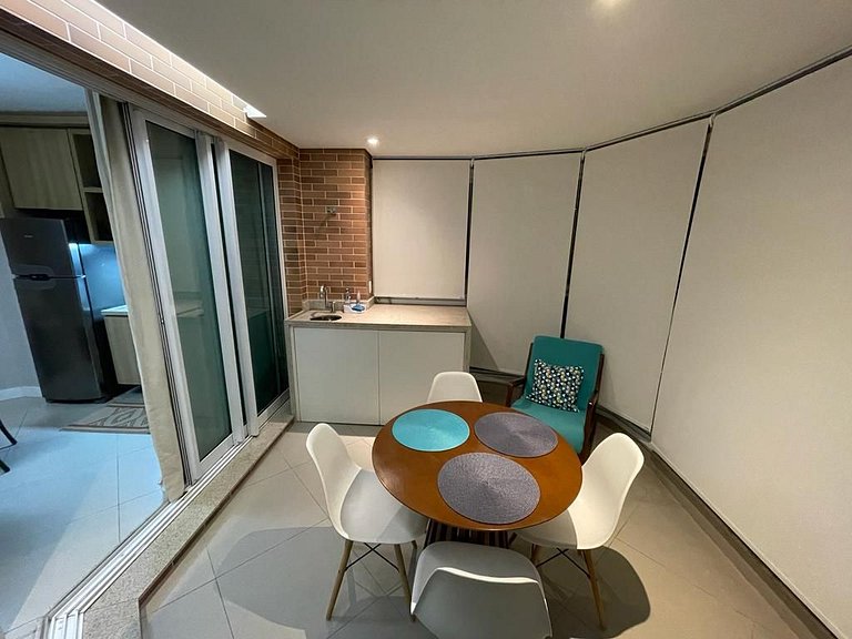 Residencial Estanconfor com Vista Mar 3 AC Garagem