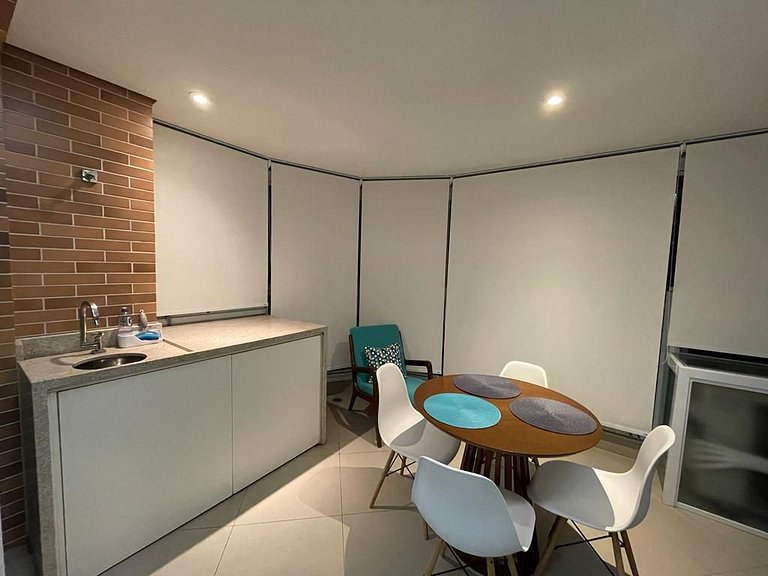Residencial Estanconfor com Vista Mar 3 AC Garagem