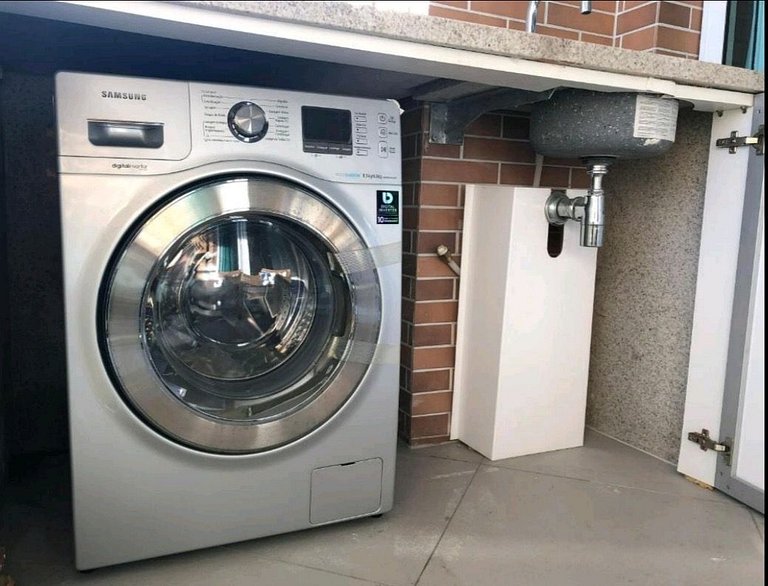 Residencial Estanconfor com Vista Mar 3 AC Garagem