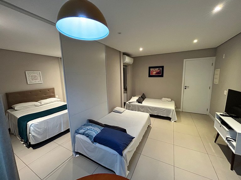Residencial Estanconfor com Vista Mar AC e garagem
