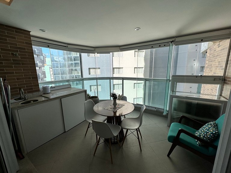 Residencial Estanconfor com Vista Mar 3 AC Garagem