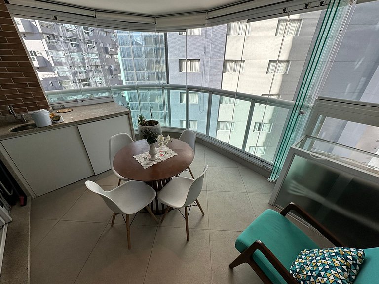 Residencial Estanconfor com Vista Mar 3 AC Garagem