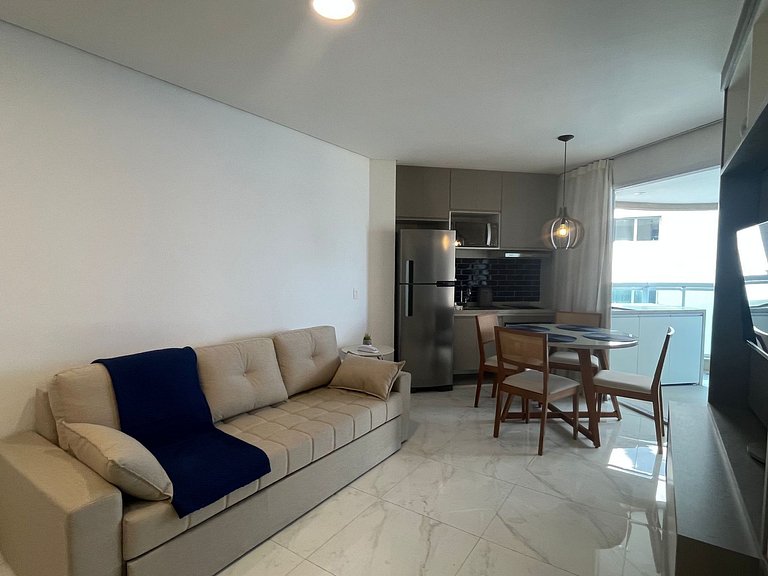 Estanconfor Santos com Vista Mar bem alto, garagem