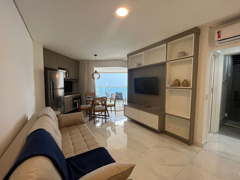 Estanconfor Santos com Vista Mar bem alto, garagem