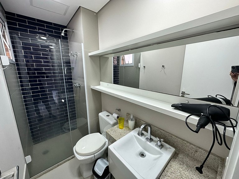 2 quartos- Unique Ex-Estanconfor AC sacada fechada