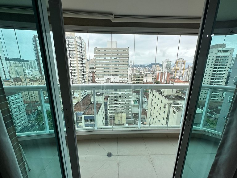 Estanconfor Vista Mar 2 varandas fechadas AC garagem arrumaç