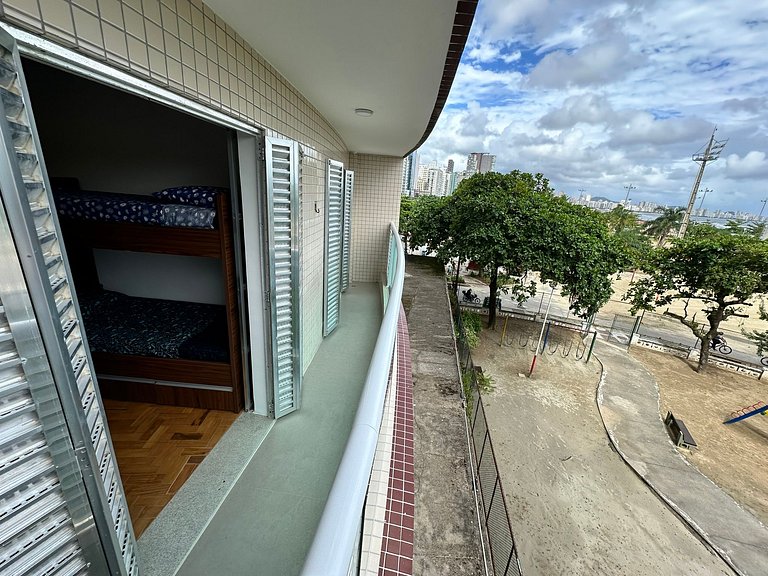 Ap Pé na Areia Vista Parcial Mar
