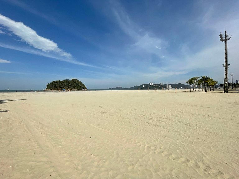 Ap Pé na Areia Vista Parcial Mar
