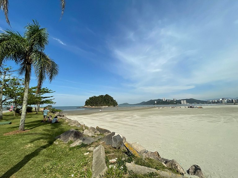 Ap Pé na Areia Vista Parcial Mar