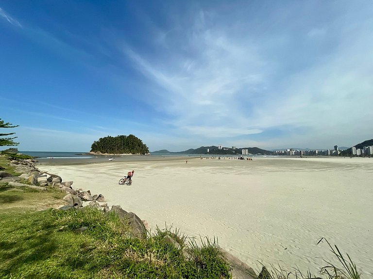 Ap Pé na Areia Vista Parcial Mar