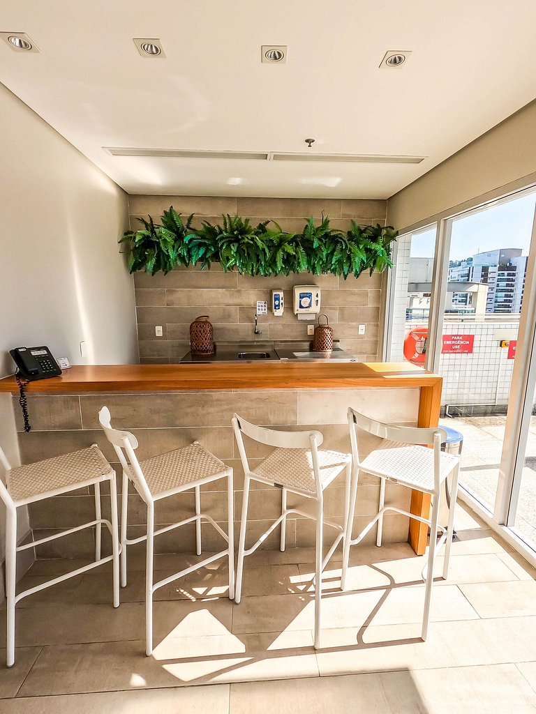 Stay Inn Santos Sua acomodação com cara de Hotel