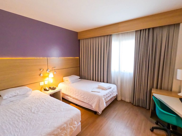 Stay Inn Santos Sua acomodação com cara de Hotel