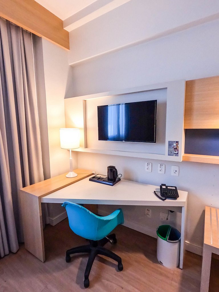 Stay Inn Santos Sua acomodação com cara de Hotel