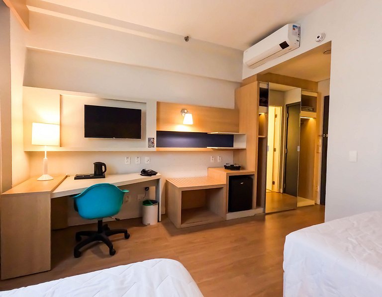 Stay Inn Santos Sua acomodação com cara de Hotel