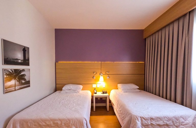 Stay Inn Santos Sua acomodação com cara de Hotel