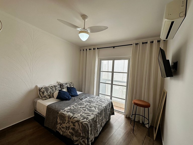 Apartamento Pé na Areia melhor Vista Mar de Santos