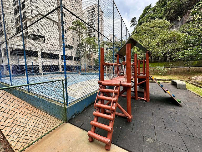 2 quartos em Condomínio Resort -Incluso Ar Condicionado e ga
