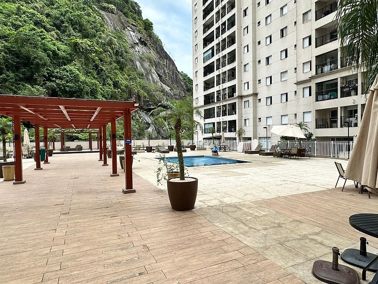 2 quartos em Condomínio Resort -Incluso Ar Condicionado e ga