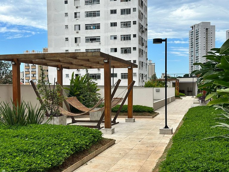 2 quartos em Condomínio Resort -Incluso Ar Condicionado e ga