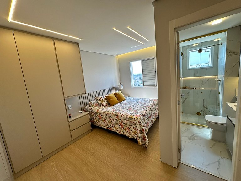 2 quartos em Condomínio Resort -Incluso Ar Condicionado e ga