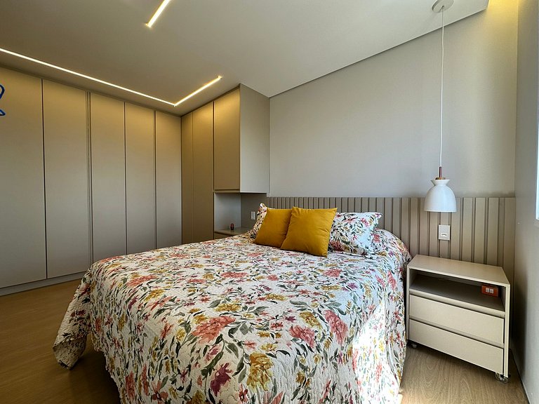 2 quartos em Condomínio Resort -Incluso Ar Condicionado e ga