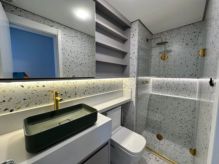2 quartos em Condomínio Resort -Incluso Ar Condicionado e ga