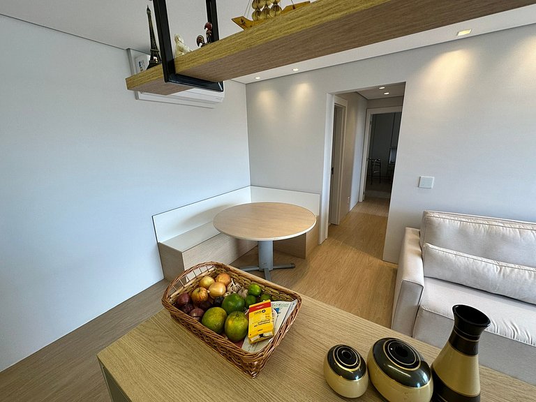 2 quartos em Condomínio Resort -Incluso Ar Condicionado e ga