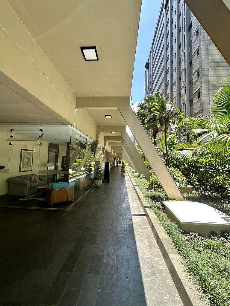 Frente Praia Cortesia garagem wifi Ar Condicionado