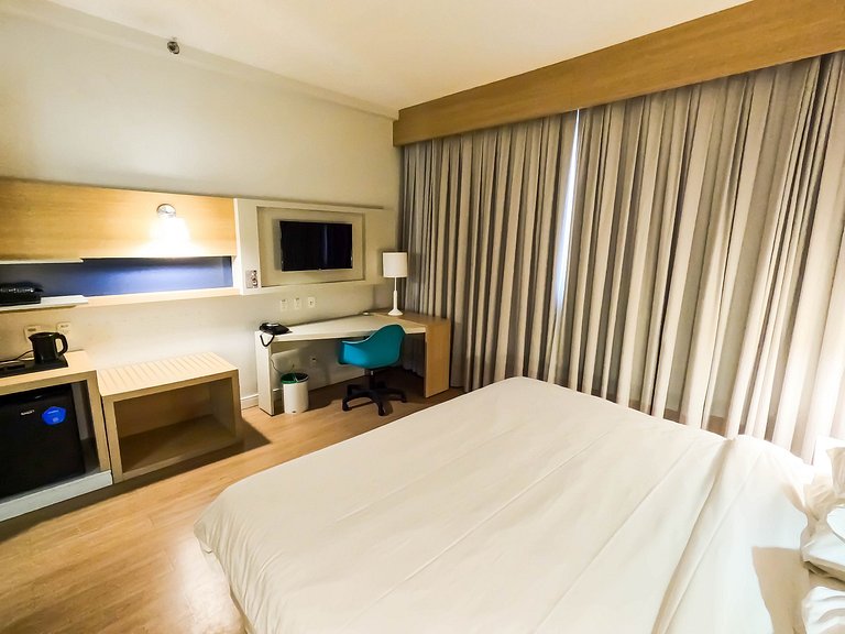 Stay Inn Santos Sua acomodação com cara de Hotel