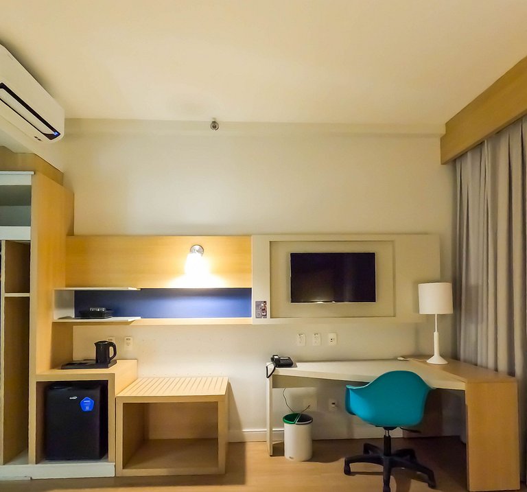 Stay Inn Santos Sua acomodação com cara de Hotel