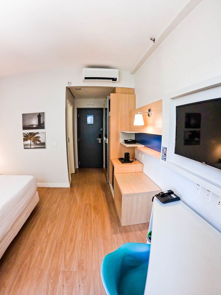 Stay Inn Santos Sua acomodação com cara de Hotel