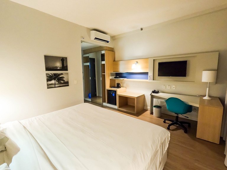 Stay Inn Santos Sua acomodação com cara de Hotel