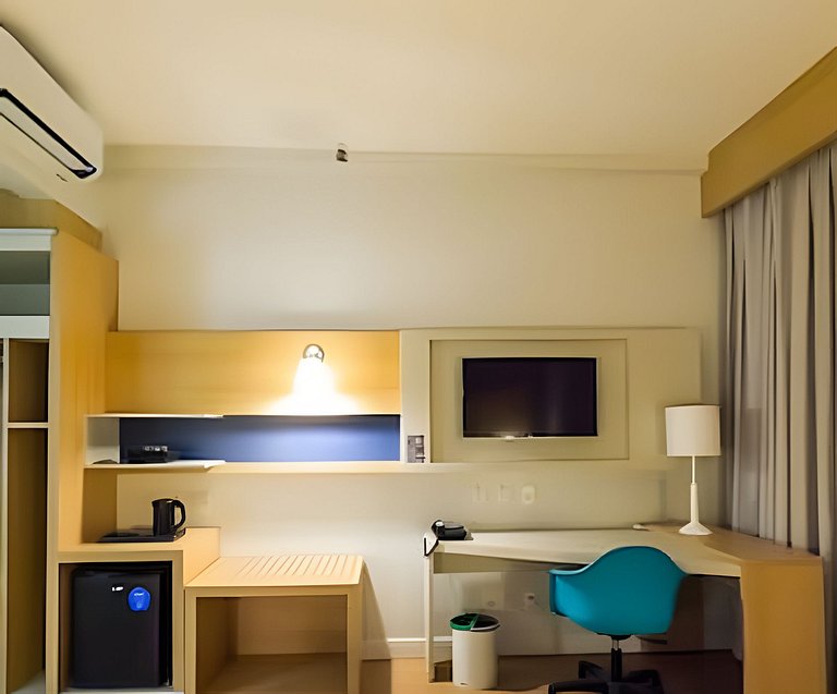 Stay Inn Santos Sua acomodação com cara de Hotel