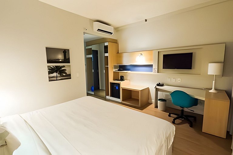 Stay Inn Santos Sua acomodação com cara de Hotel