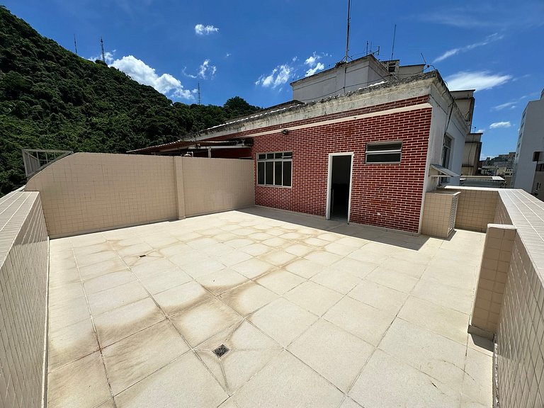 Cobertura Frente Mar -Vista mar incrível c garagem e wifi gr